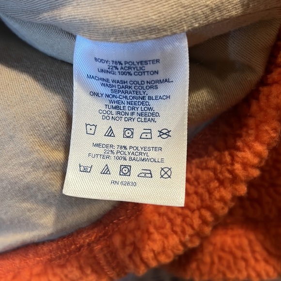 Lands End Fleece 1/4 Zip Size M - Picture 4 of 5
